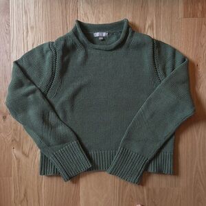 JCrew Cotton Rollneck Sweater